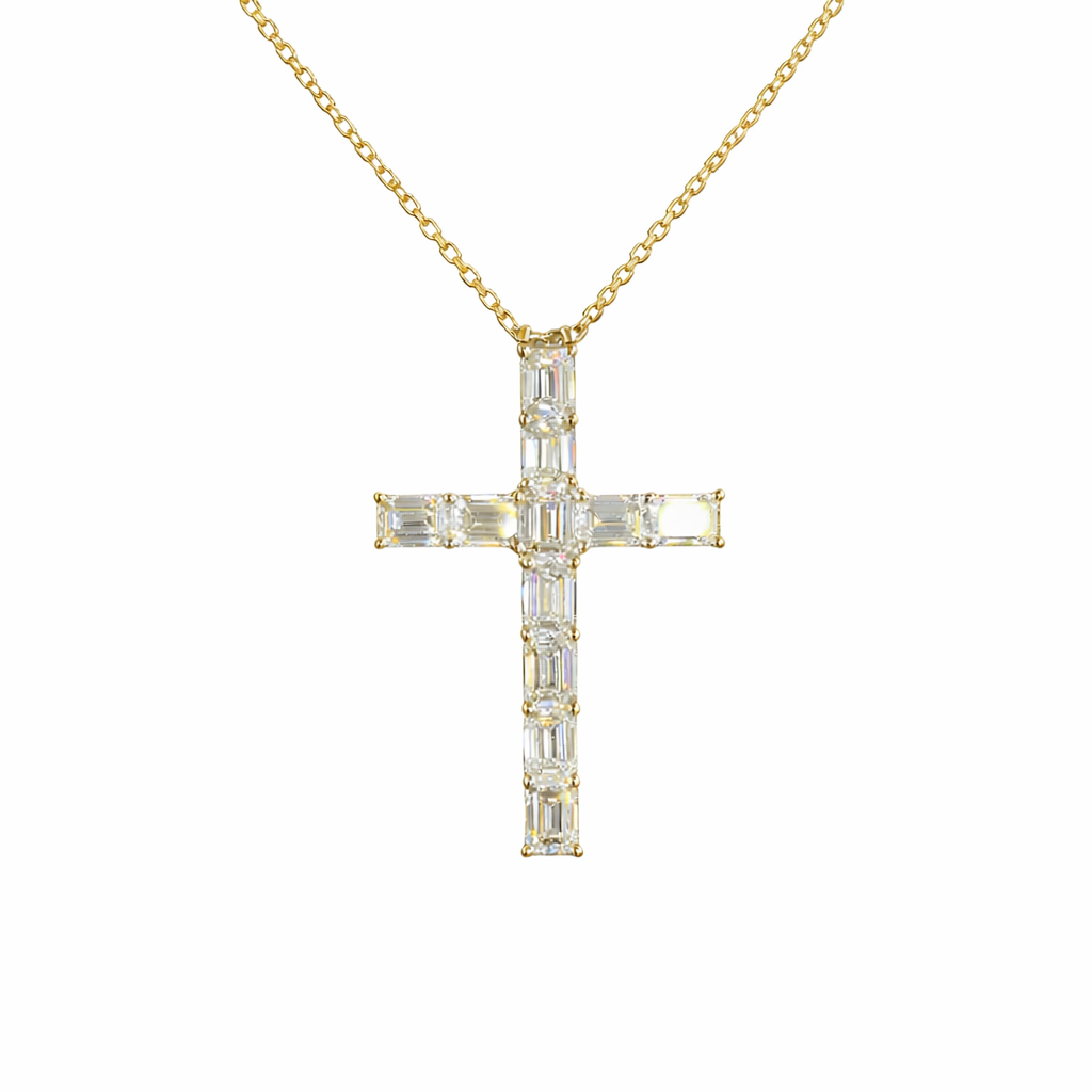verona emblem 2.17 ct emerald symbol pendant 14k yellow gold