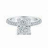 VICEROY | 5.50 Carat Radiant Cut Ring In 18K White Gold - Lab Grown Diamond