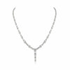 WHISPER | 11.61 Ct MixedShape Diamond Necklace in 14K White