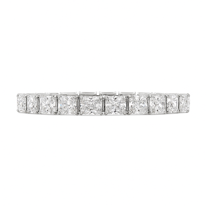 Radiant Embrace Bracelet| Total 20.0CT Natural | 14K White Gold