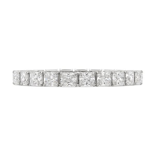 Radiant Embrace Bracelet| Total 20.0CT Natural | 14K White Gold